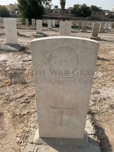 BAGHDAD (NORTH GATE) WAR CEMETERY - BURKE, W